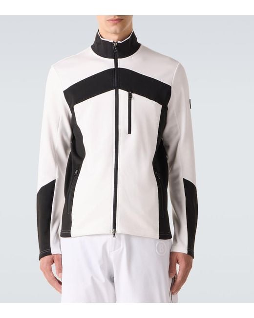 Bogner White Xilas Ski Jacket for men