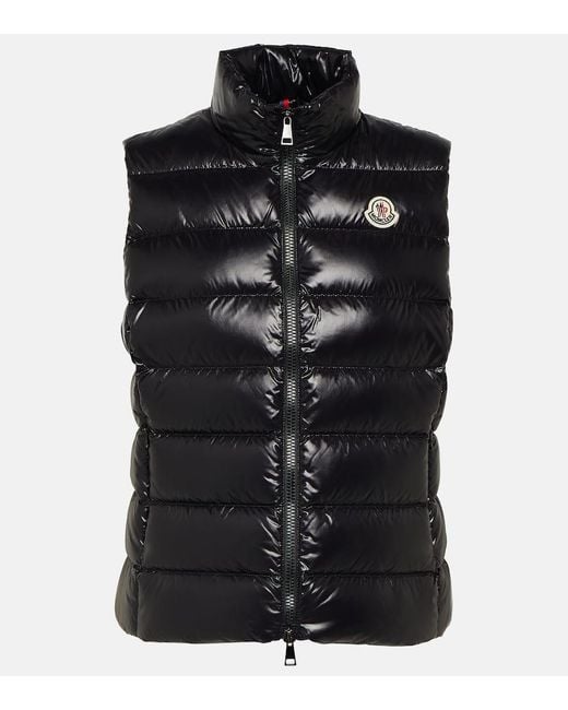 Moncler Black Daunenweste Ghany