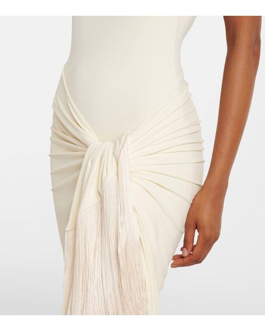 ‎Taller Marmo White Set Hera Aus Badeanzug Und Pareo