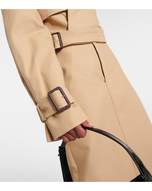 Wardrobe NYC Natural Cropped Cotton Jacket