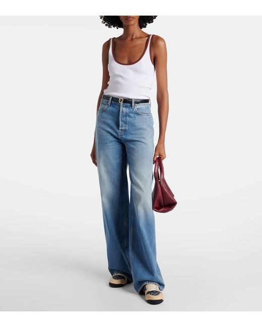 Baskets Screener Avec Détail Gg En Cristaux Pour Femme, Taille Gucci en coloris Blue