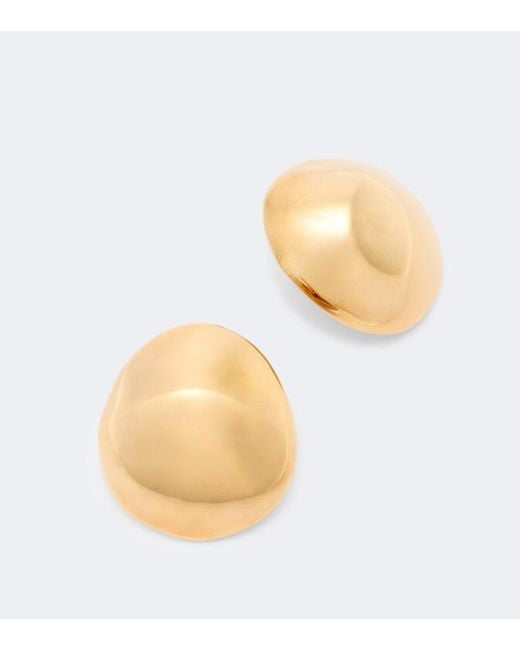 Alaïa Metallic Ohrringe Dome Medium