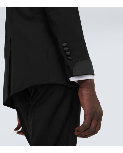 Tom Ford Black Atticus Wool-blend Tuxedo for men
