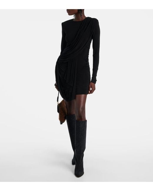Abito Corto Georgia di Isabel Marant in Black