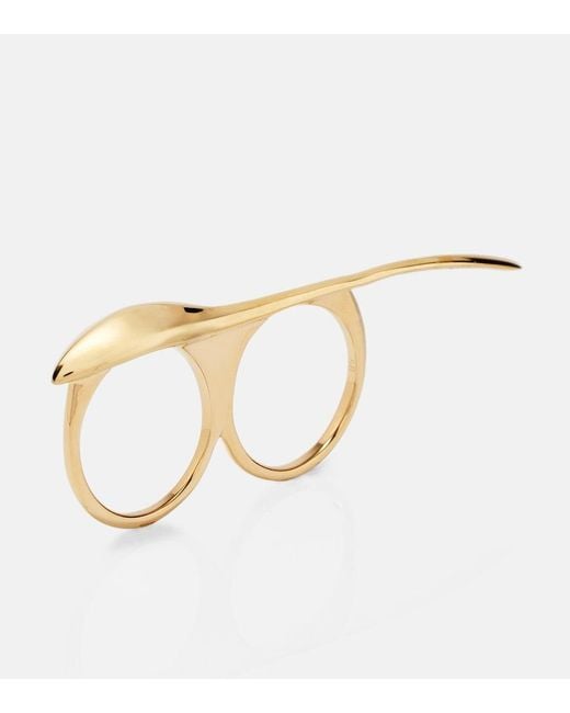 Givenchy White Maple Seed Ring