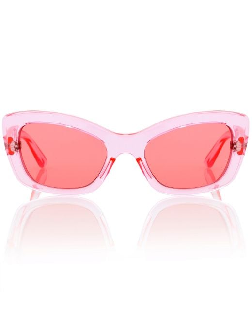 Prada Pink Cat-Eye-Sonnenbrille