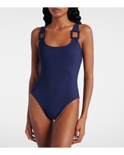 Karla Colletto Blue Juni Swimsuit