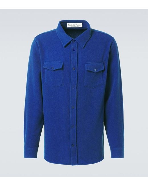 Surchemise En Cachemire God's True Cashmere pour homme en coloris Blue