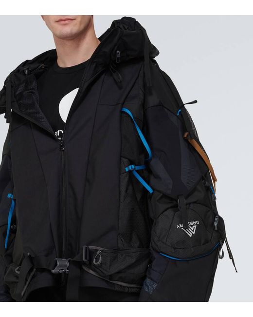 Junya Watanabe Black Gregory Technical Jacket for men