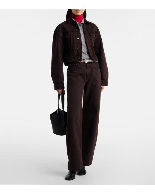 Agolde Brown Radley Denim Jacket