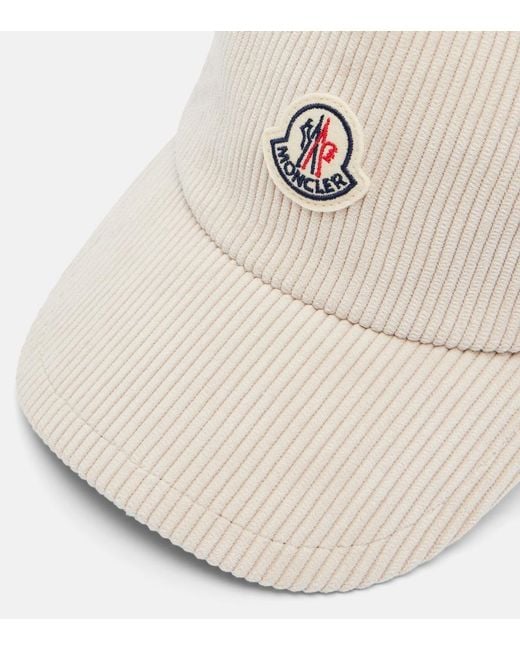 Cappello Da Baseball di Moncler in Natural