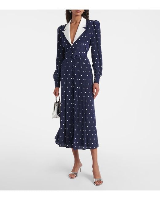 Abito Chemisier di Alessandra Rich in Blue