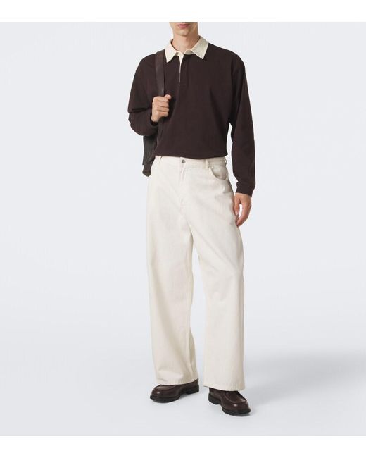 Polo De Algodon FRAME de hombre de color Brown
