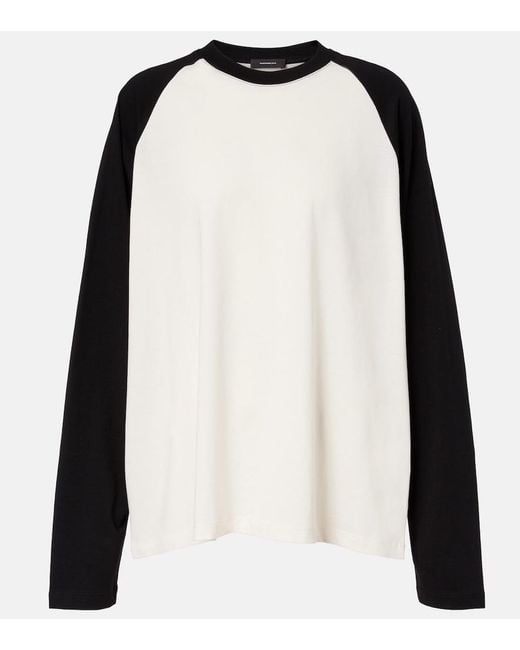 Wardrobe NYC Black Cotton Jersey Sweatshirt