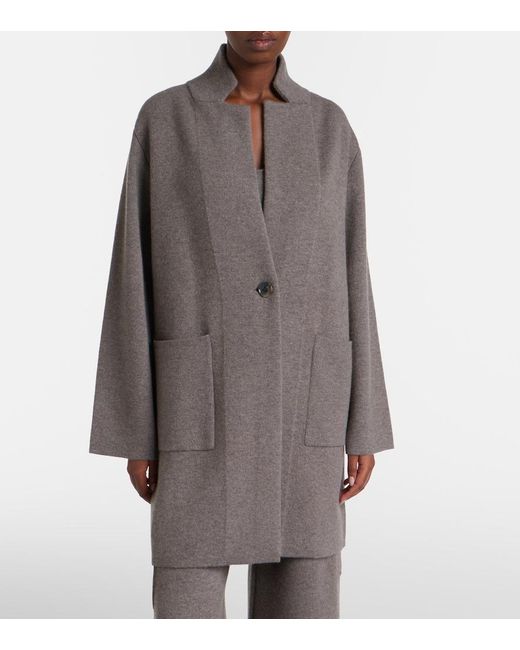 Lisa Yang Brown Anni Cashmere Coat