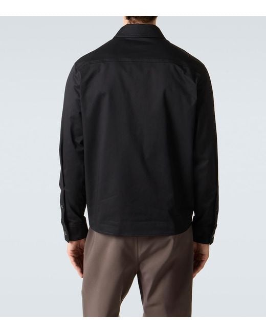 Moncler Black Archivio Cotton Blouson Jacket for men