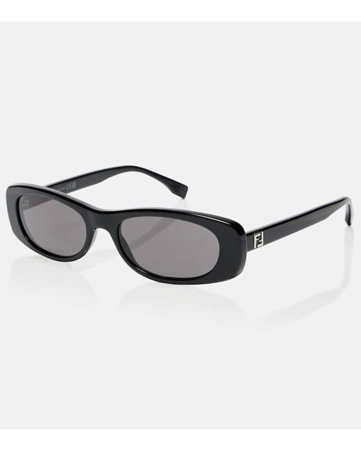 Gafas De Sol Ovaladas Ff Squared Fendi de color Brown