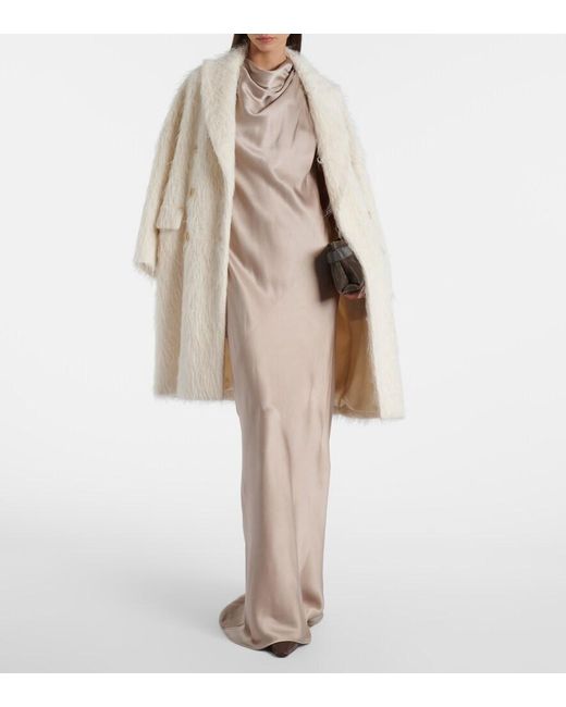 Brunello Cucinelli Natural Silk Gown