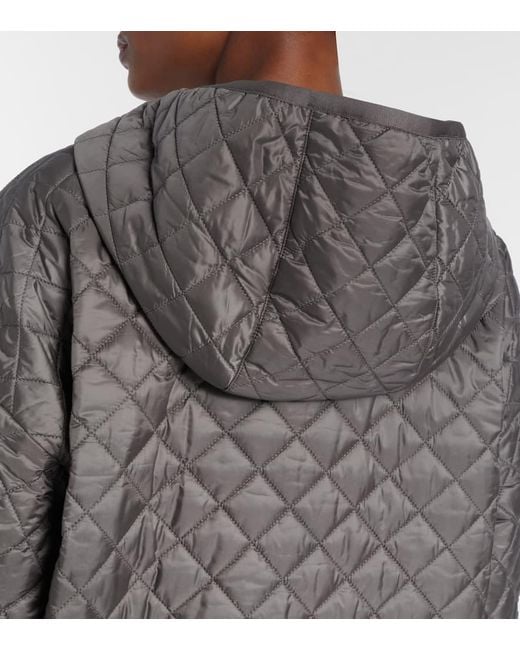 Max Mara Brown The Cube Leo Quilted Jacket