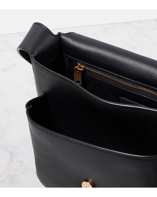 Saint Laurent Black Schultertasche Niki Aus Leder