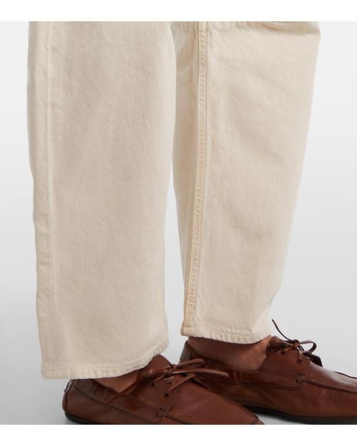 Citizens of Humanity Natural Miro Barrel-Leg Jeans