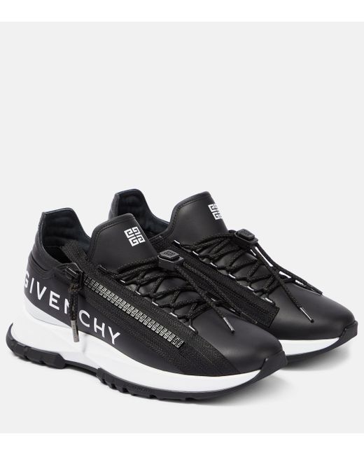 Givenchy Spectre Leather Sneakers in Black Lyst Canada