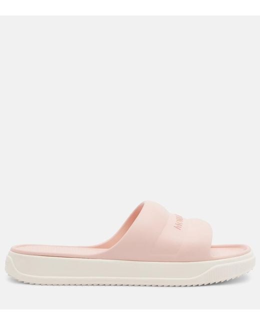 Moncler Pink Altive Slides
