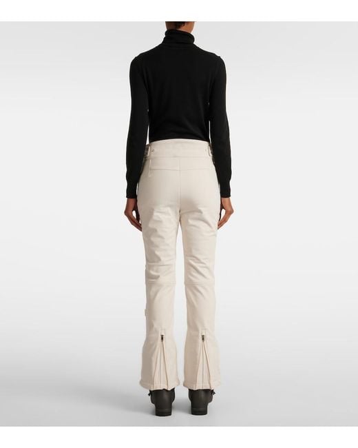 Yves Salomon Natural Logo Ski Pants