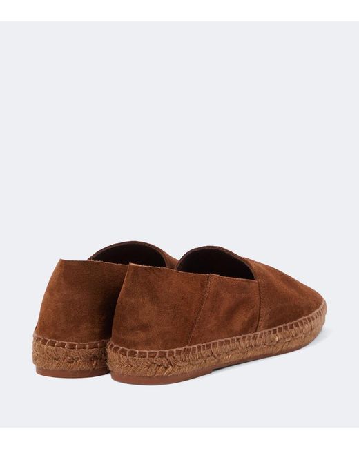 Tom Ford Brown Barnes Suede Espadrilles for men