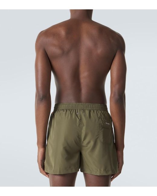 Banador Con Logo Kiton de hombre de color Green