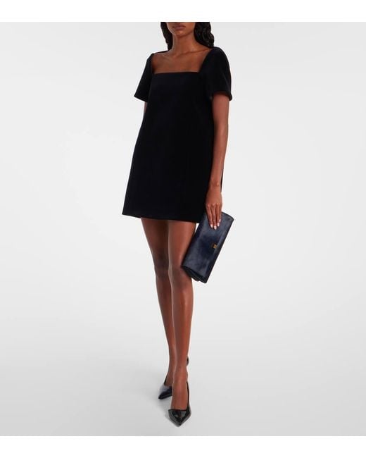 Khaite Black Clutch Audrey Aus Kalbshaar