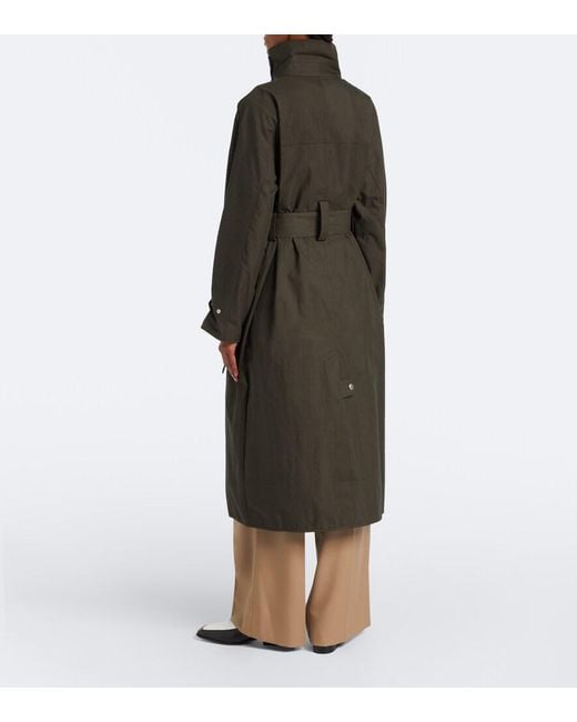 Proenza Schouler Black Label Corey Cotton-Blend Trench Coat