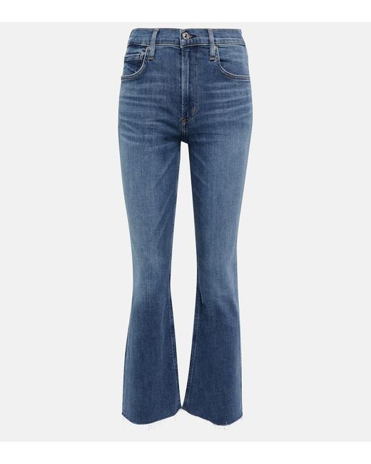 Citizens of Humanity Blue Mid-Rise Bootcut Jeans Isola