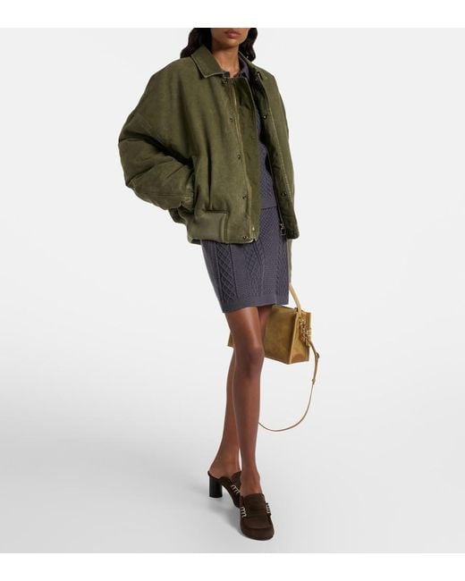 J.W. Anderson Brown 75 Suede Mules