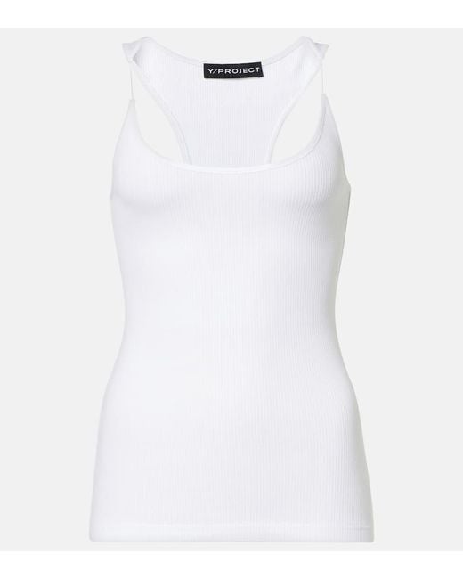 Top En Coton Y. Project en coloris White