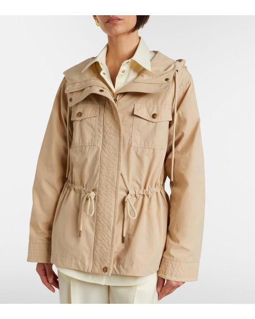 Moncler Natural Serin Hooded Parka