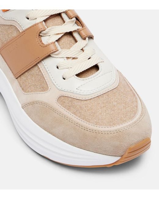 Baskets Tod's en coloris Natural