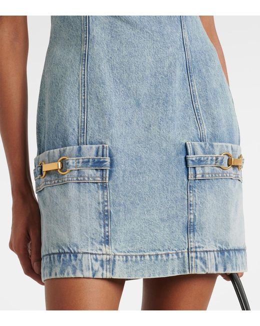 Stella McCartney Blue Denim Minidress