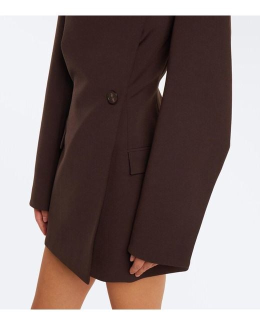 Sir Brown Astrine Minidress