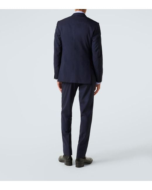 Tom Ford Blue Shelton Wool Suit for men