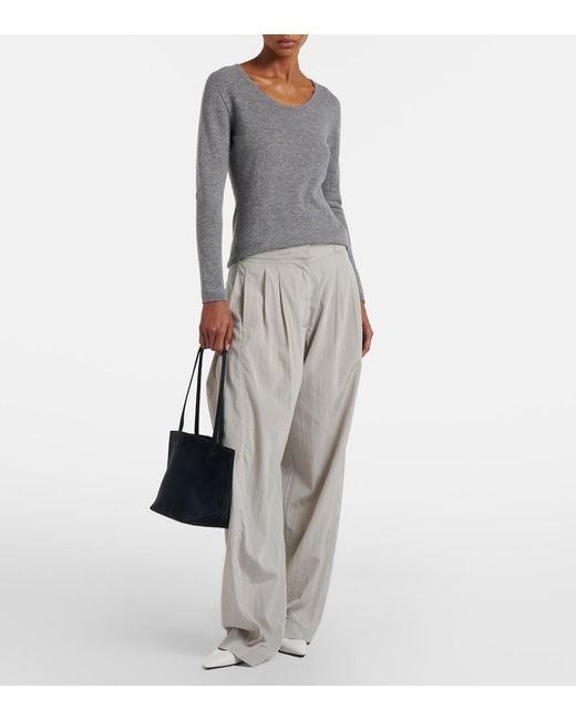 Shopper Park Edge Medium di The Row in Blue