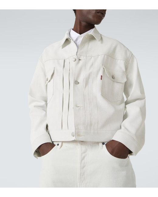 X Levi's – Veste En Jean Junya Watanabe pour homme en coloris White