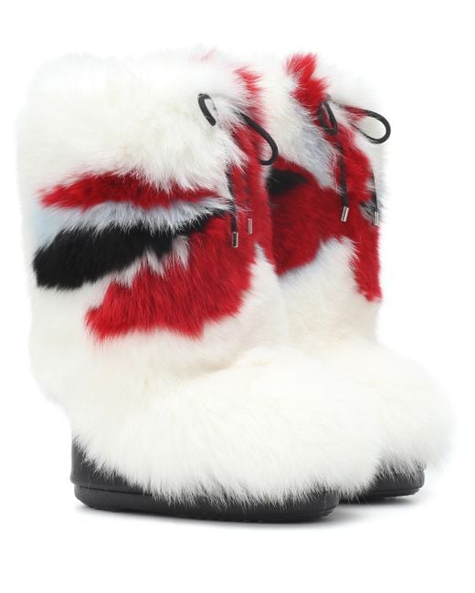 Moncler fur boots womens Outlet