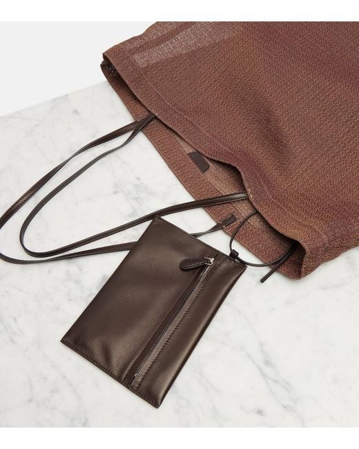 Borsa Barn di The Row in Brown