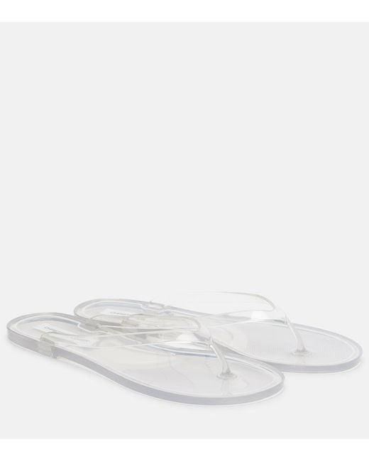 Christopher Esber White Jo Thong Sandals