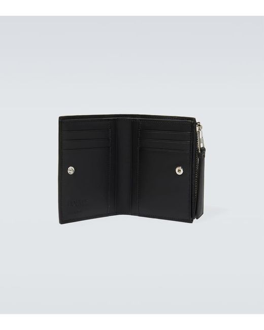 Loewe Blue Puzzle Slim Leather Wallet for men