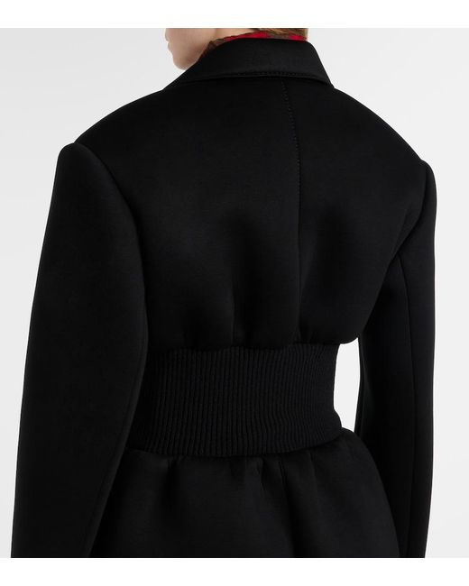 Wardrobe NYC Black Bonded Coat