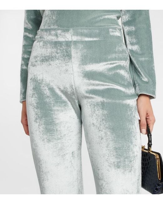 Jil Sander Gray Straight-Leg Wool-Blend Pants