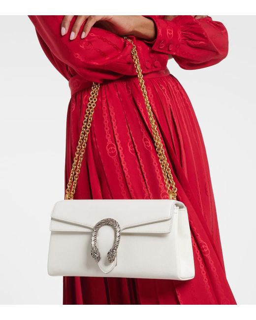 Gucci Natural Dionysus Medium Leather Shoulder Bag
