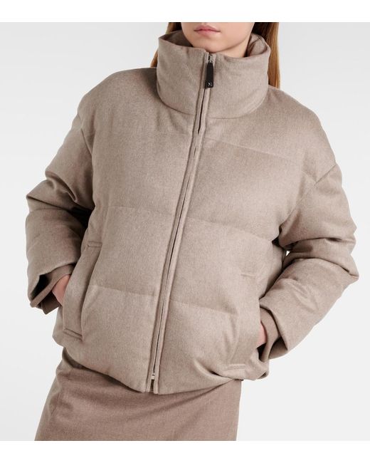 Max Mara Natural The Cube Destino Cashmere Down Jacket